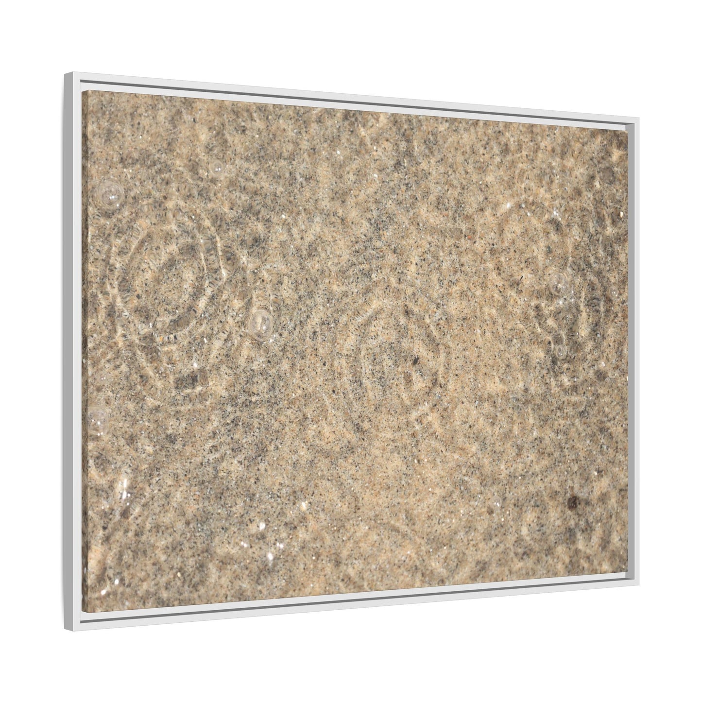 Whispers of Sand - Unique Stretched Canvas Wall Art