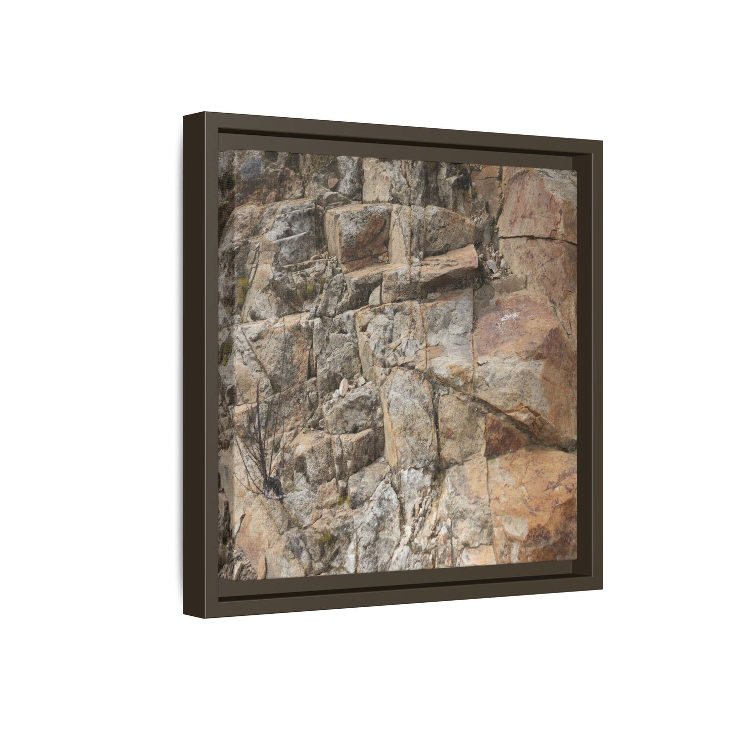 Sandstone Symphony - Unique Stretched Canvas Wall Art