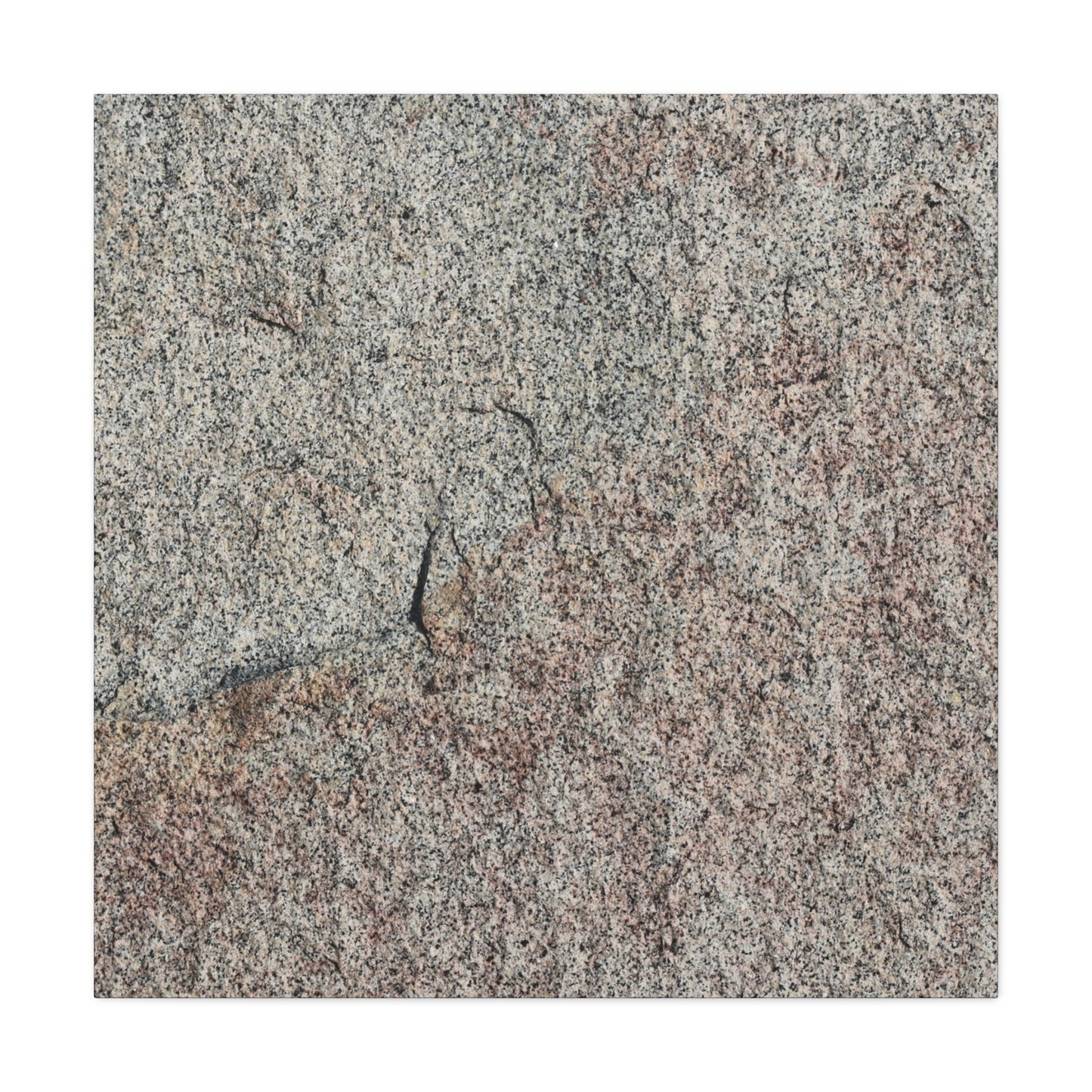 Tectonic Murmur - Unique Frameless Canvas Wall Art