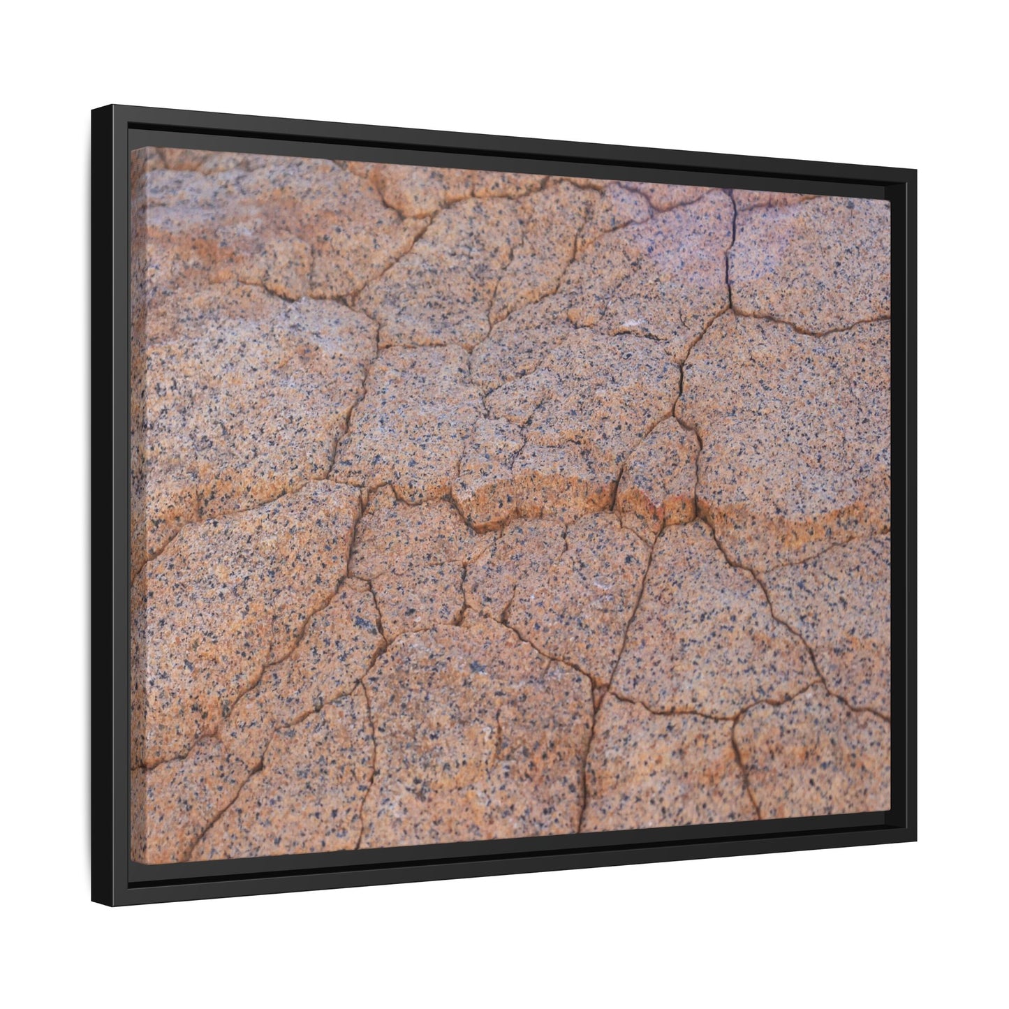Fragmented Earth - Unique Stretched Canvas Wall Art