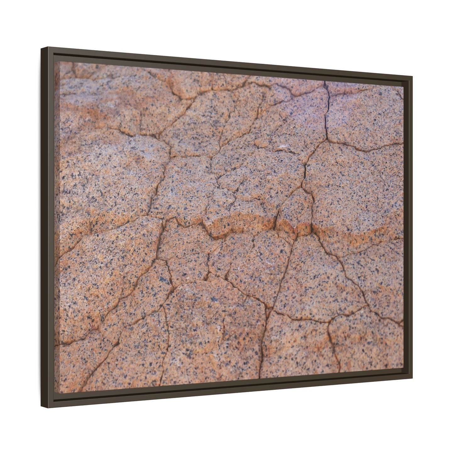 Fragmented Earth - Unique Stretched Canvas Wall Art