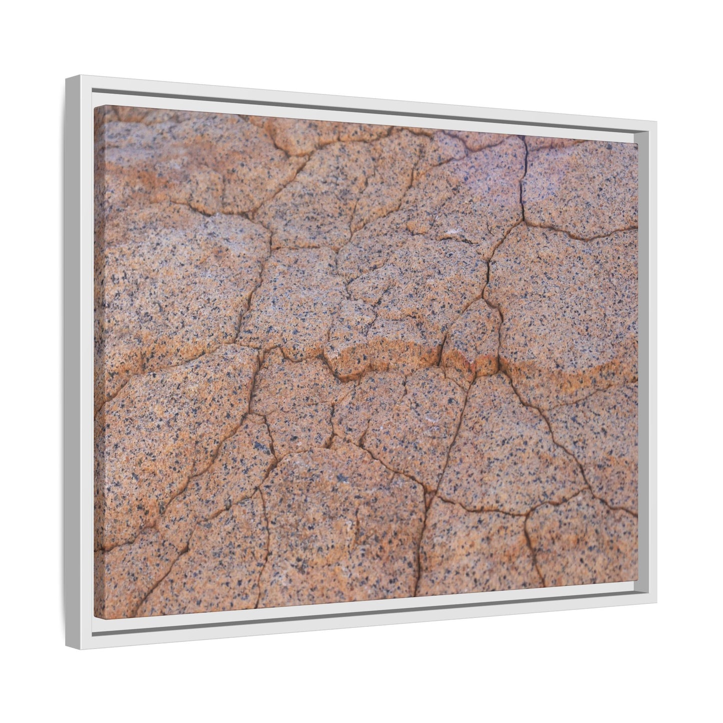 Fragmented Earth - Unique Stretched Canvas Wall Art