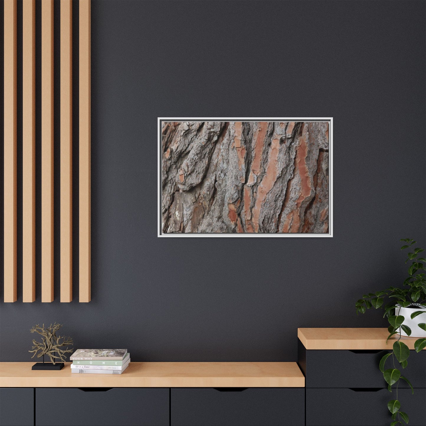 Woodland Layers - Unique Stretched Canvas Wall Art