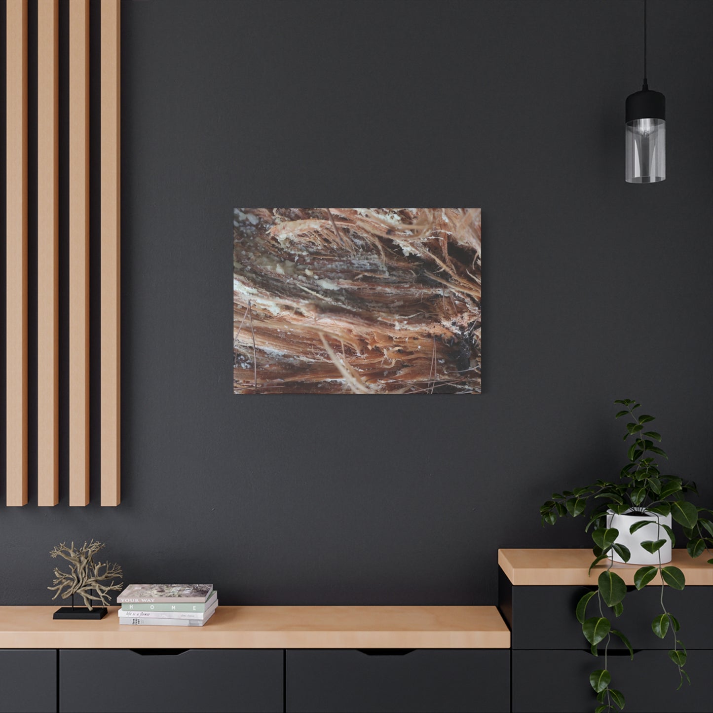 Decaying Whispers - Unique Frameless Canvas Wall Art
