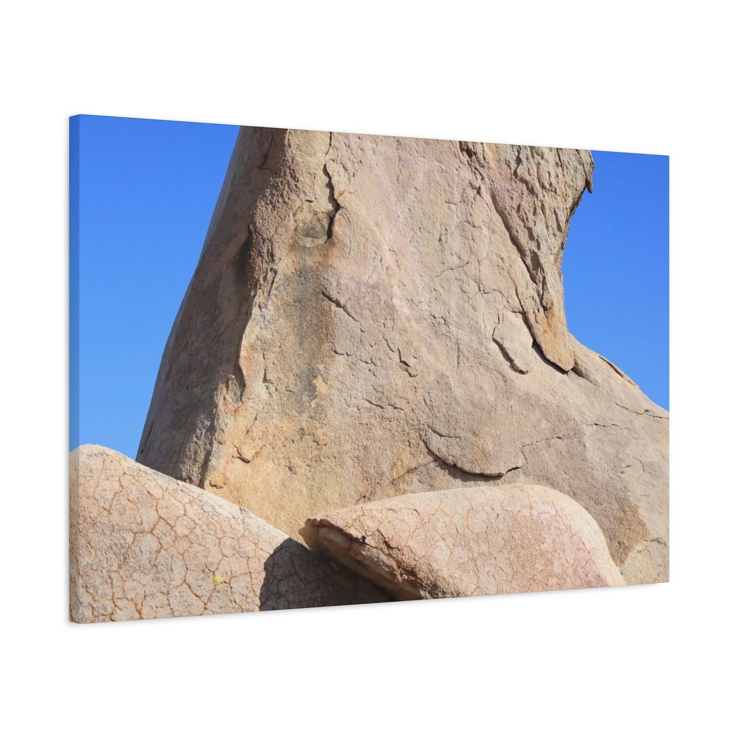 Boulder's Embrace - Unique Frameless Canvas Wall Art