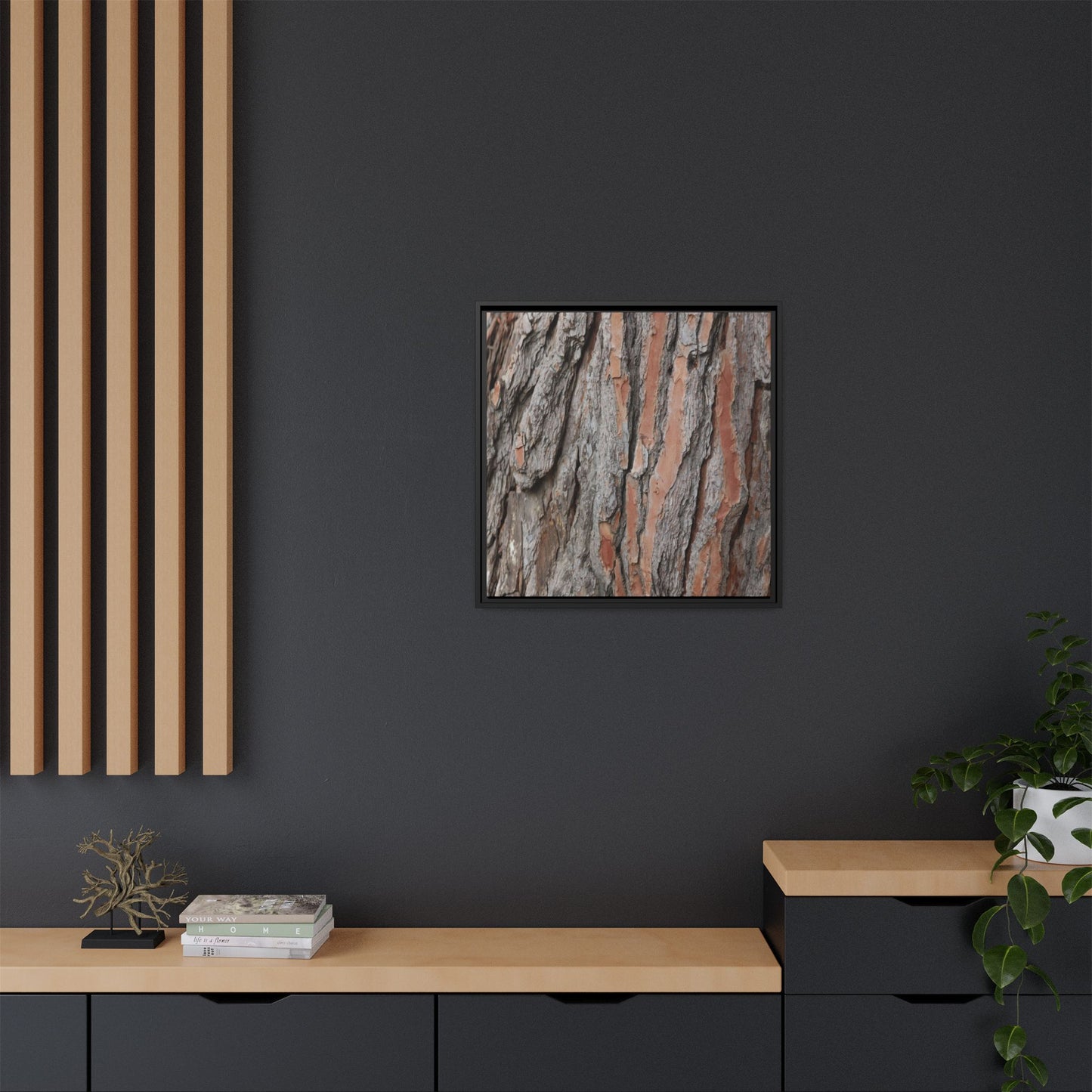Woodland Layers - Unique Stretched Canvas Wall Art