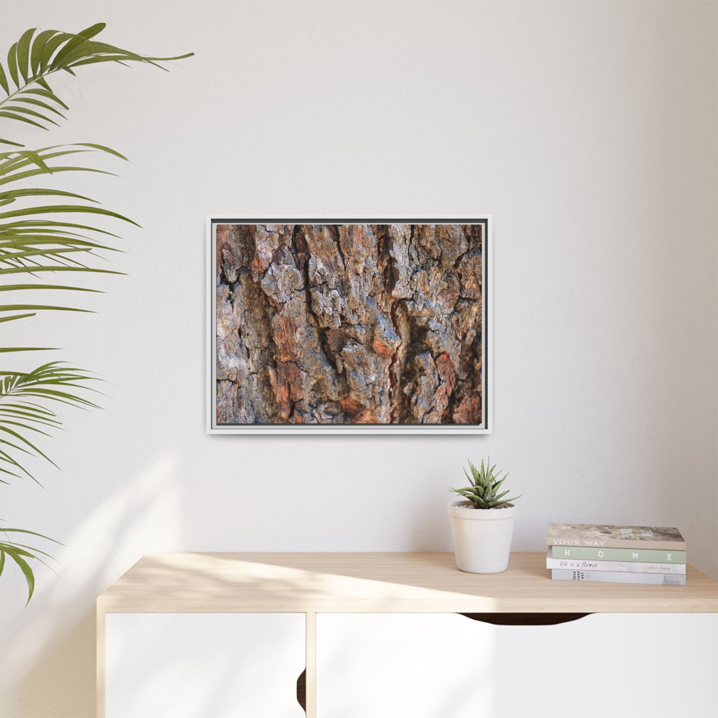 Craggy Textures - Unique Stretched Canvas Wall Art