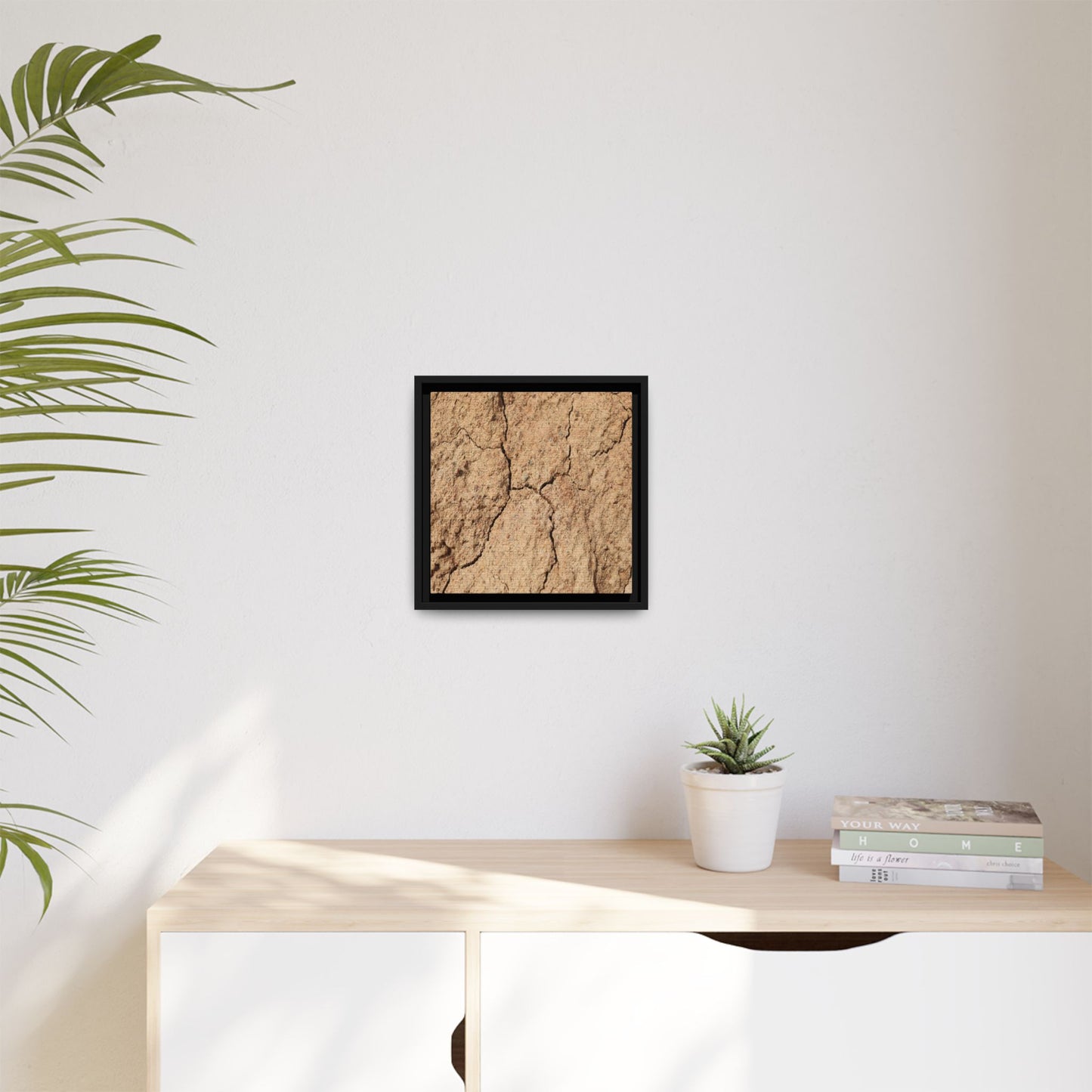 Parched Land - Unique Stretched Canvas Wall Art