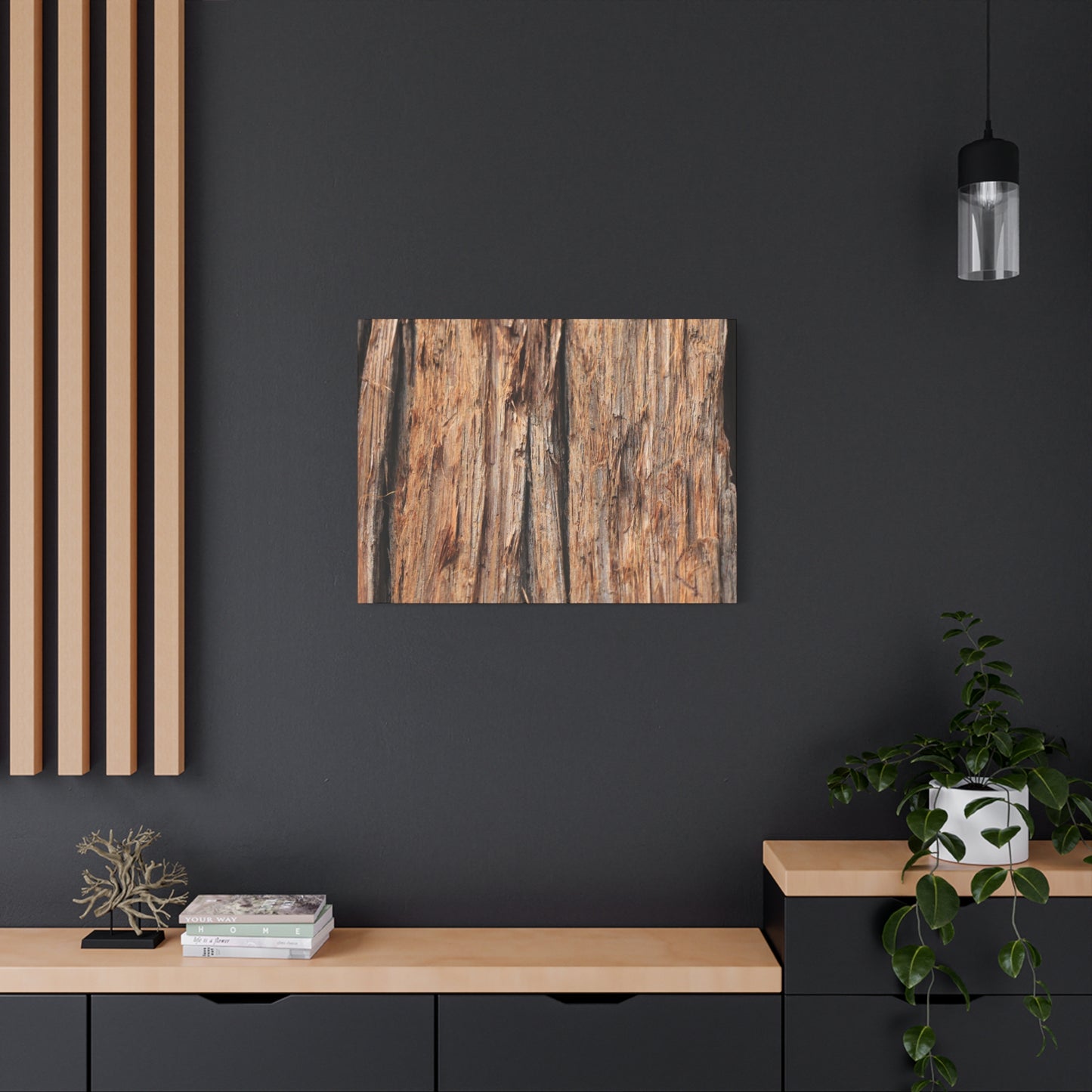Woodland Echoes - Unique Frameless Canvas Wall Art