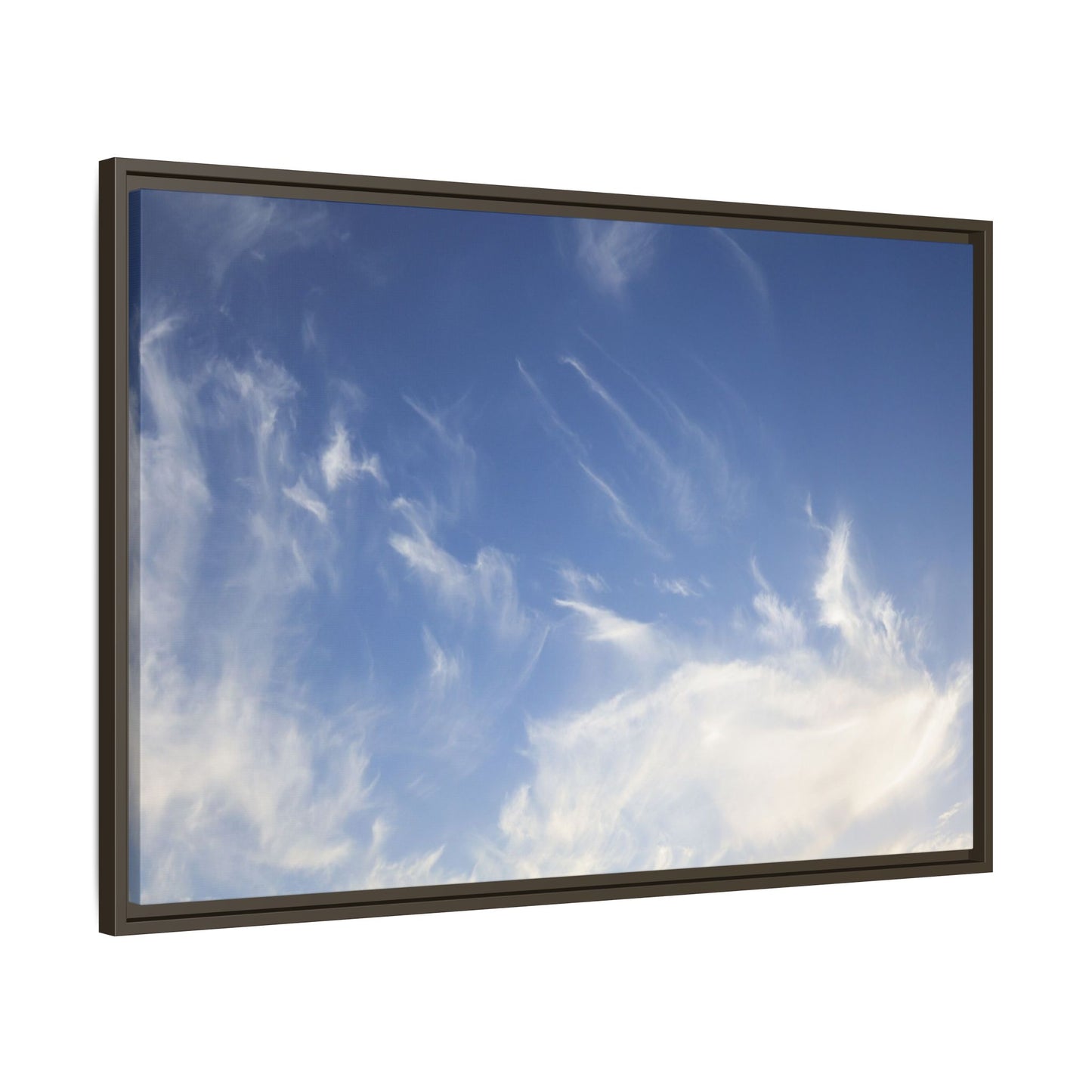 Whispers of Sky - Unique Stretched Canvas Wall Art