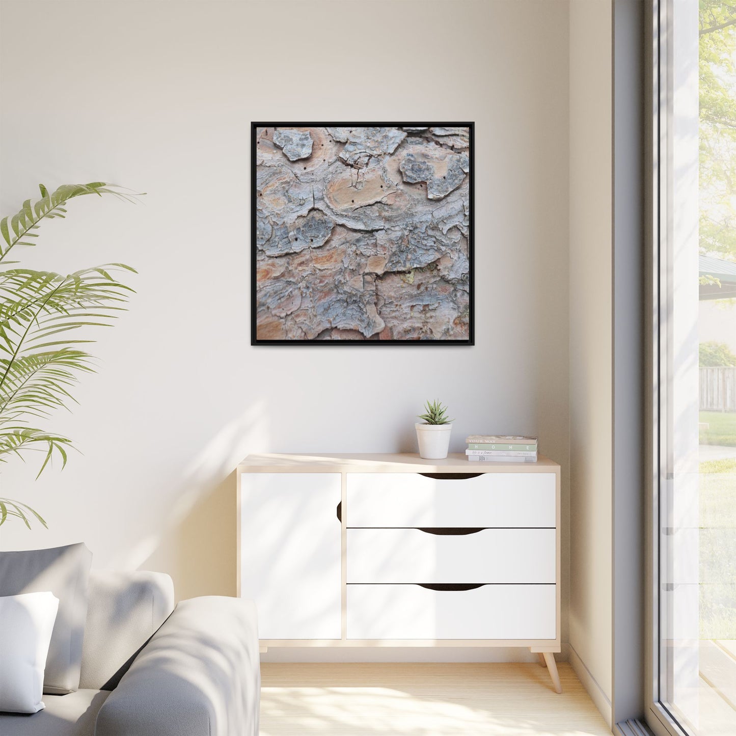 Peeling Memories - Unique Stretched Canvas Wall Art
