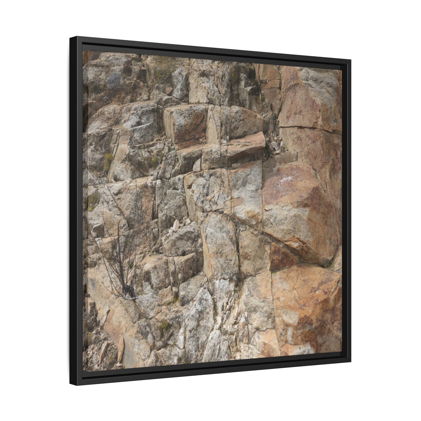 Sandstone Symphony - Unique Stretched Canvas Wall Art
