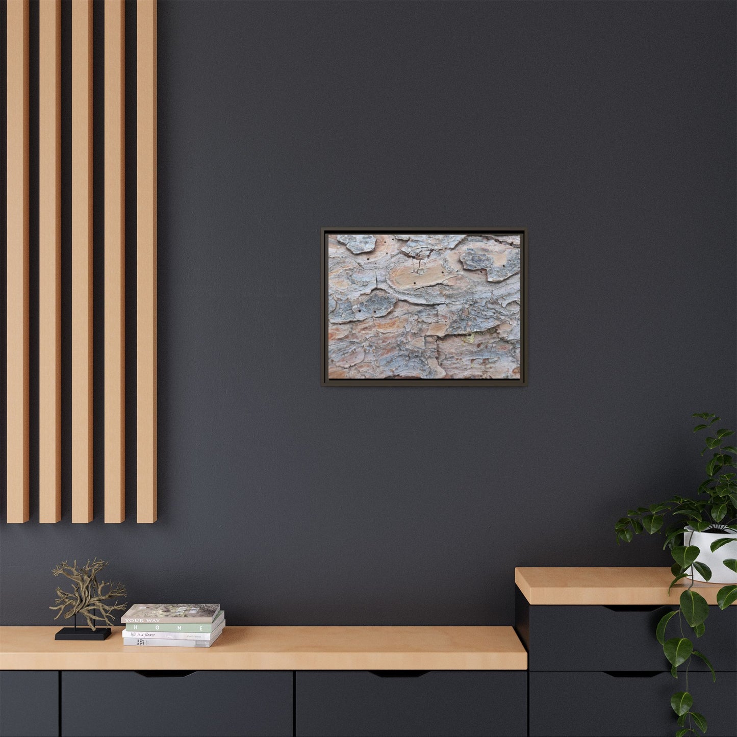 Peeling Memories - Unique Stretched Canvas Wall Art