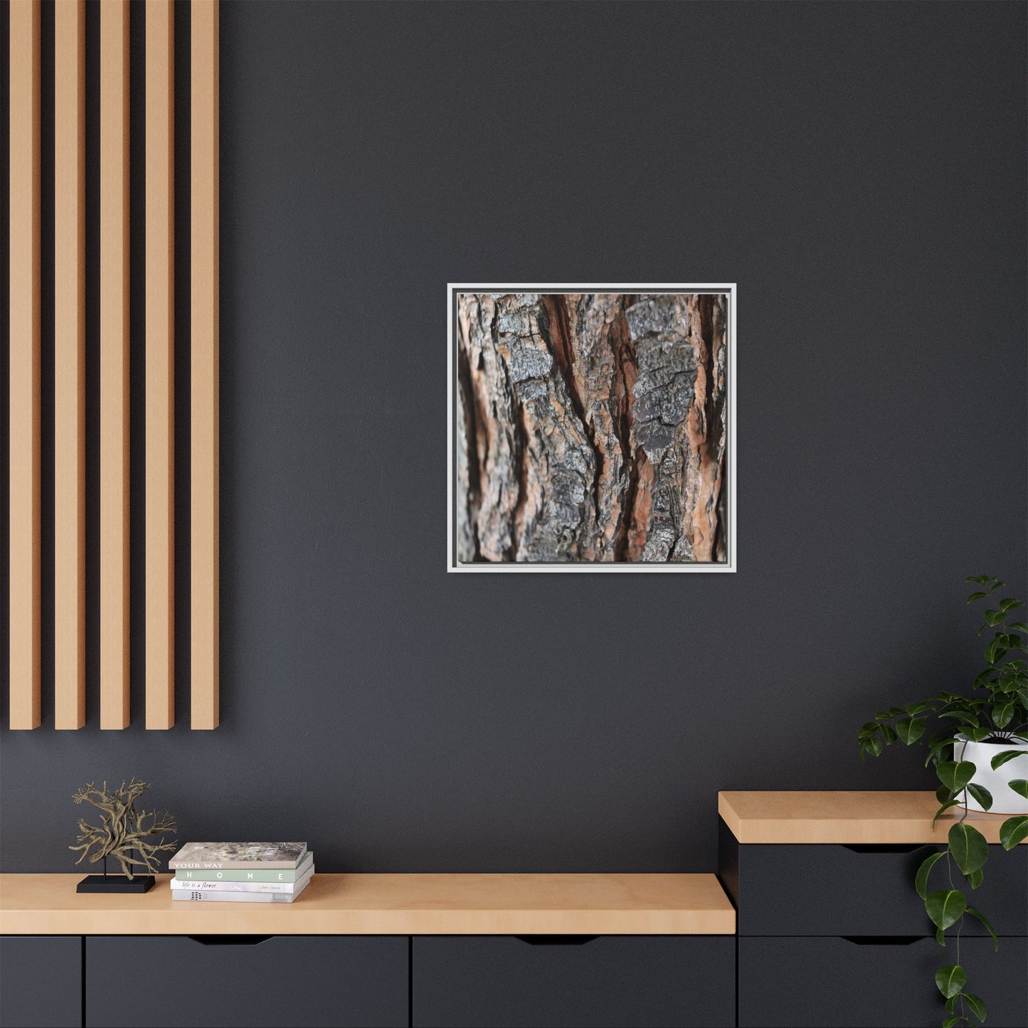 Fractured Nature - Unique Stretched Canvas Wall Art