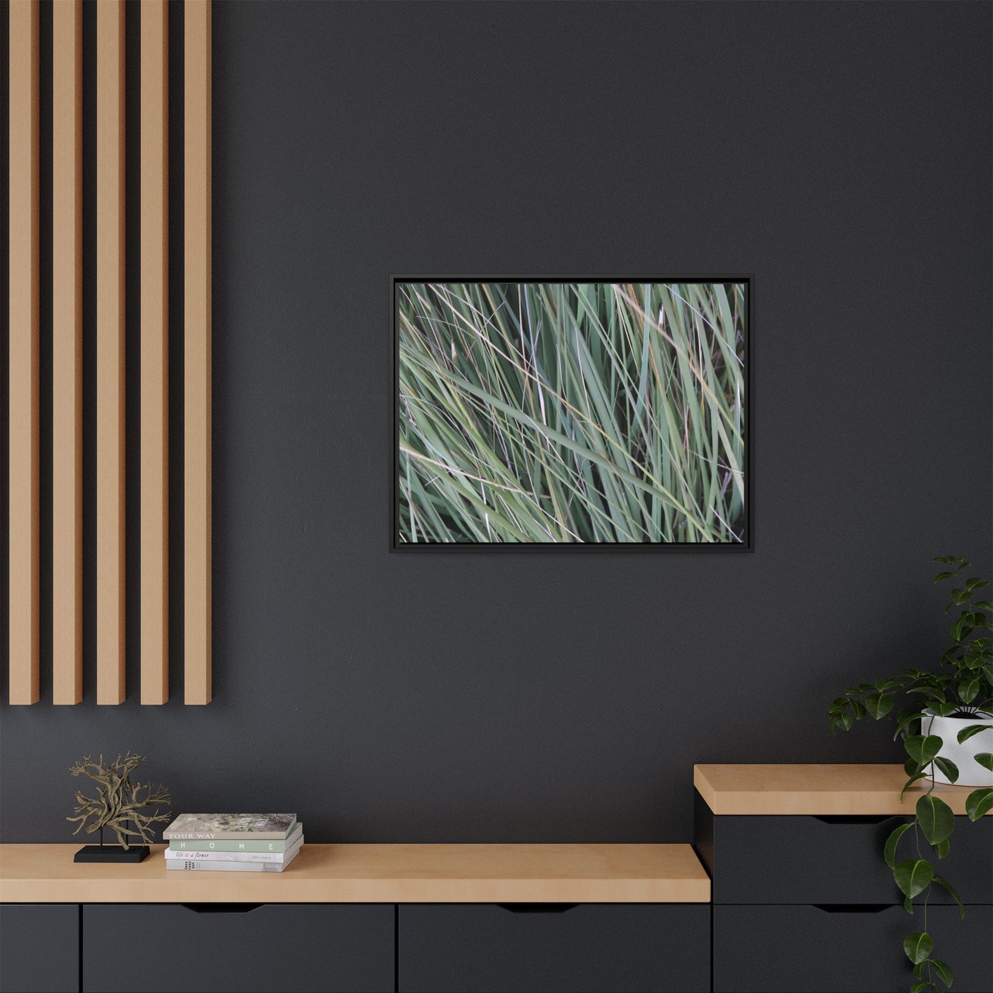 Grassland Symphony - Unique Stretched Canvas Wall Art