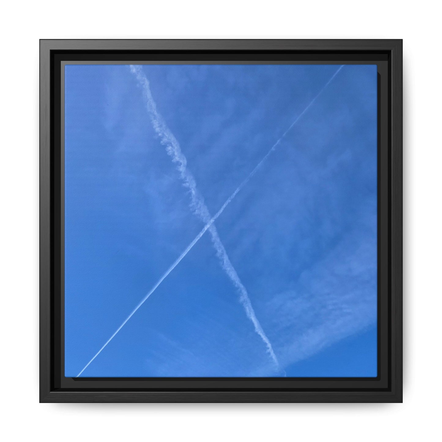 Sky Crossroads - Unique Stretched Canvas Wall Art