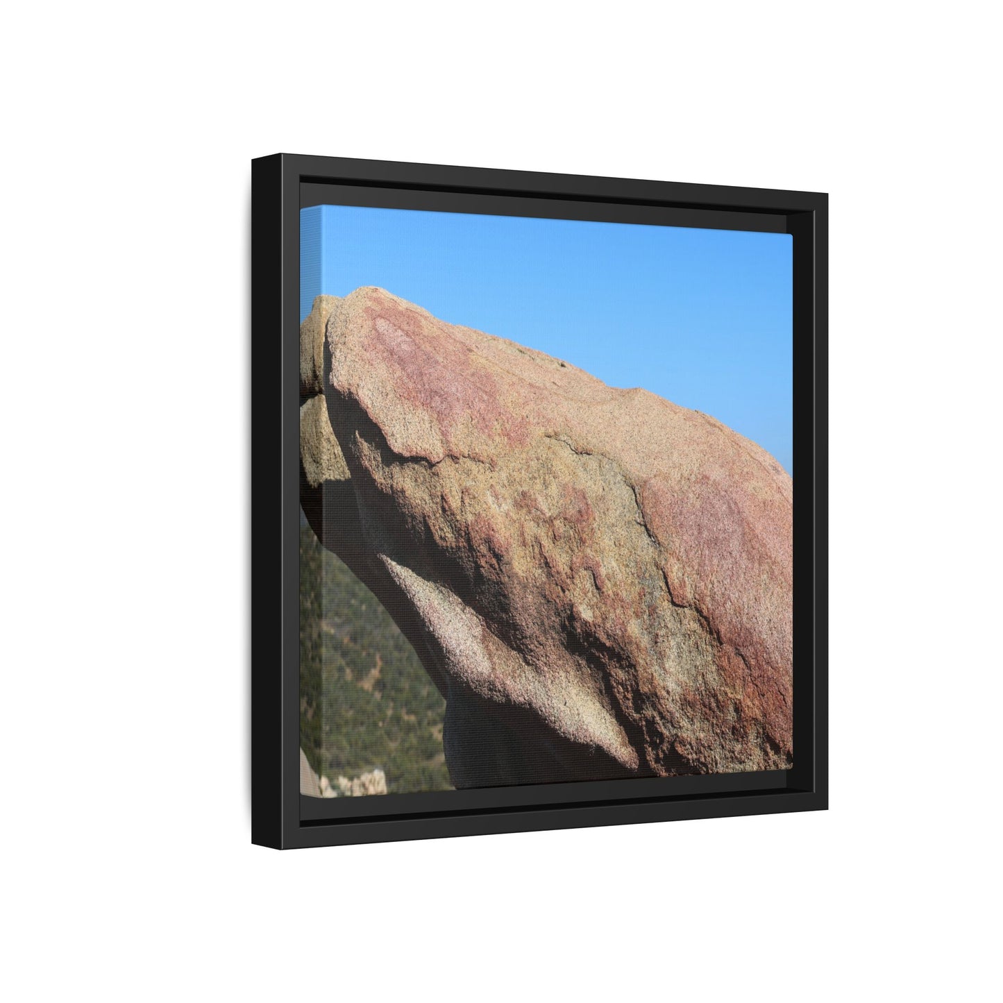 Sleeping Stone - Unique Stretched Canvas Wall Art