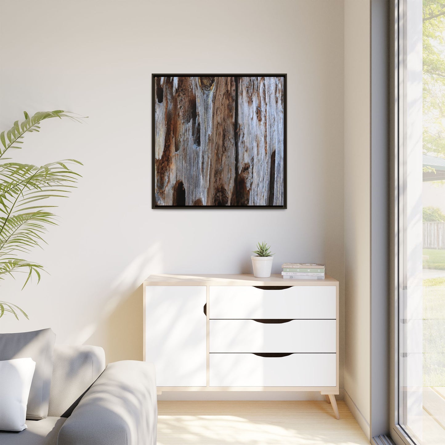 Decaying Splendor - Unique Stretched Canvas Wall Art