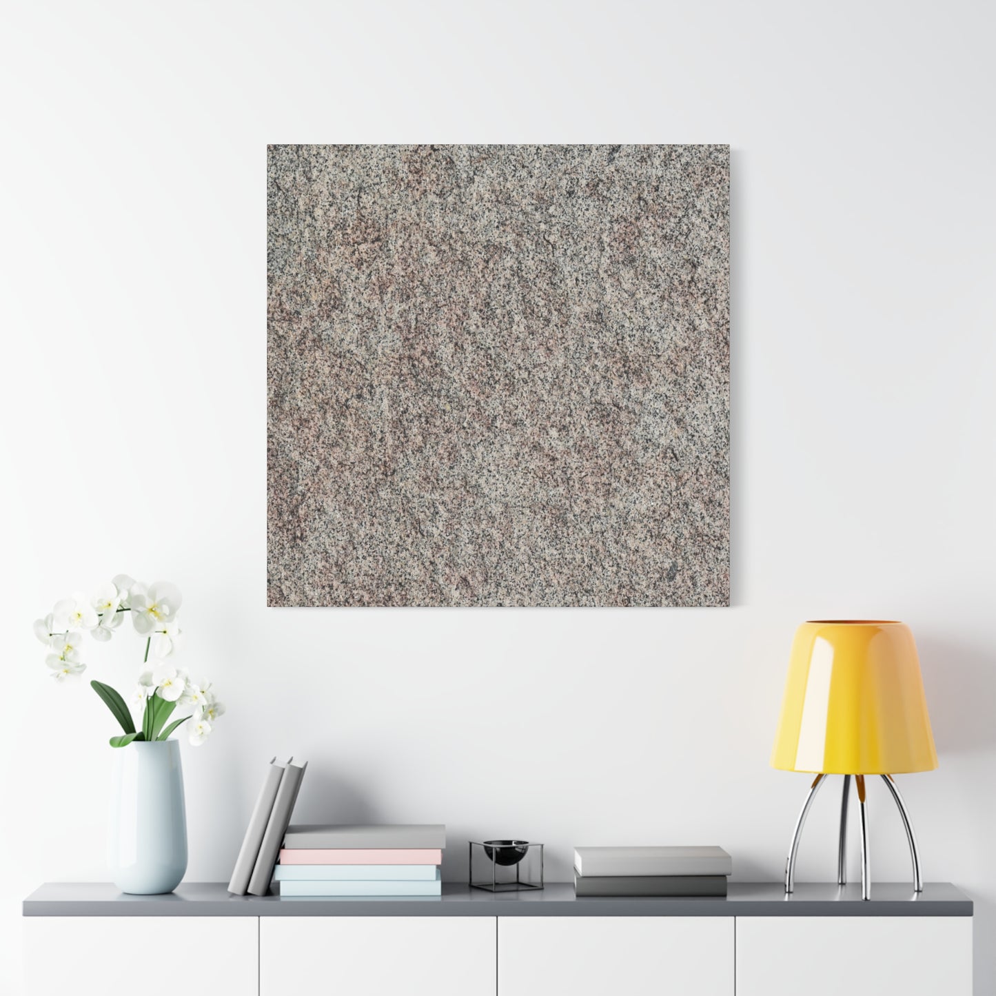 Stone Echoes - Unique Frameless Canvas Wall Art