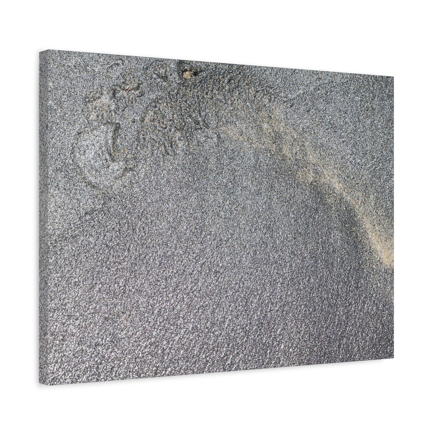 Ephemeral Whispers of Granite - Unique Frameless Canvas Wall Art