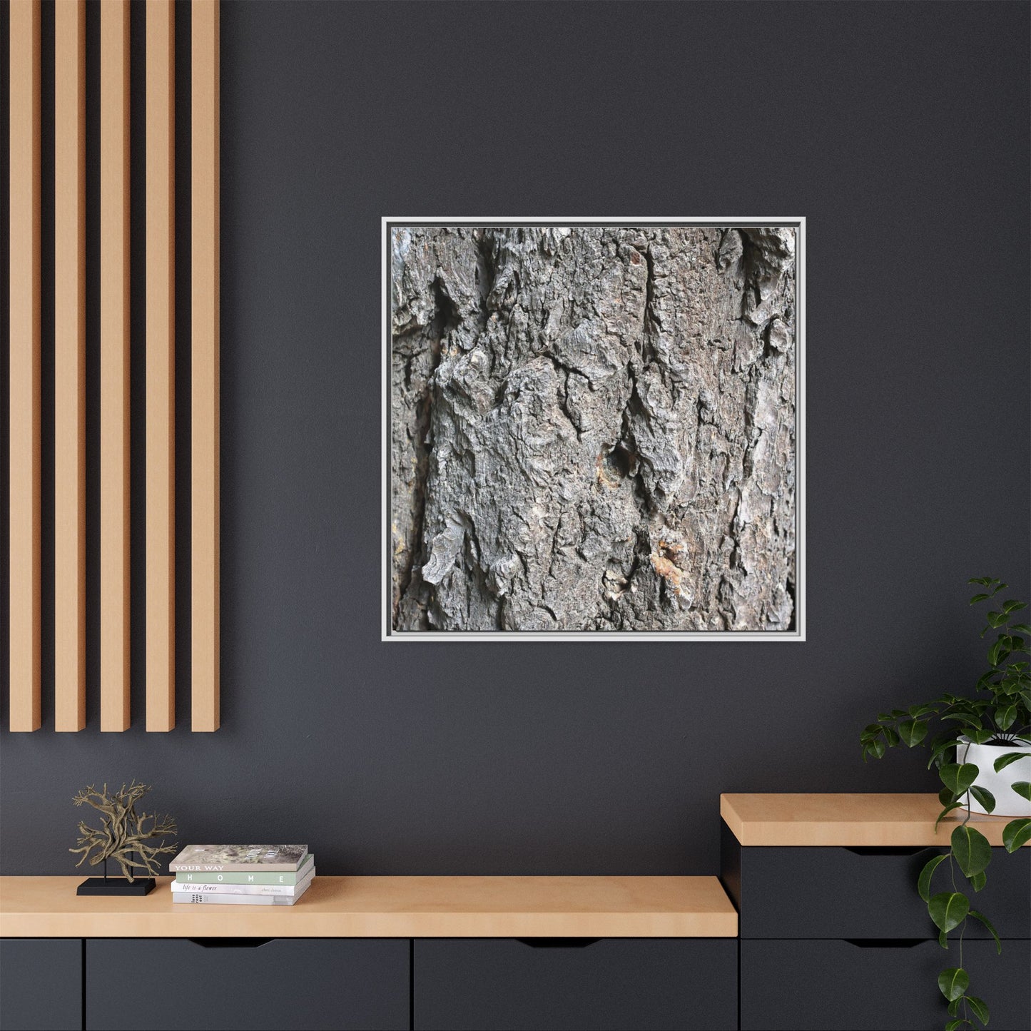 Crusty Exterior - Unique Stretched Canvas Wall Art