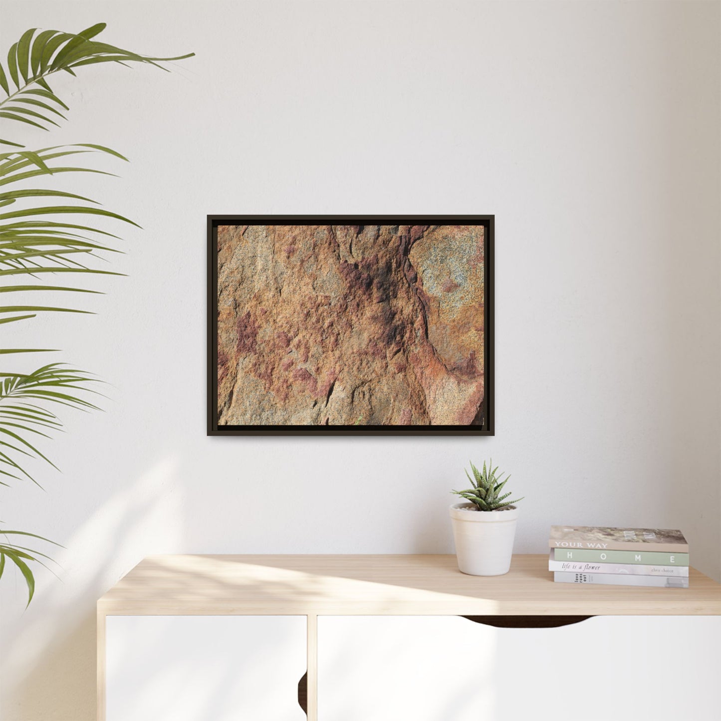 Russet Stone - Unique Stretched Canvas Wall Art
