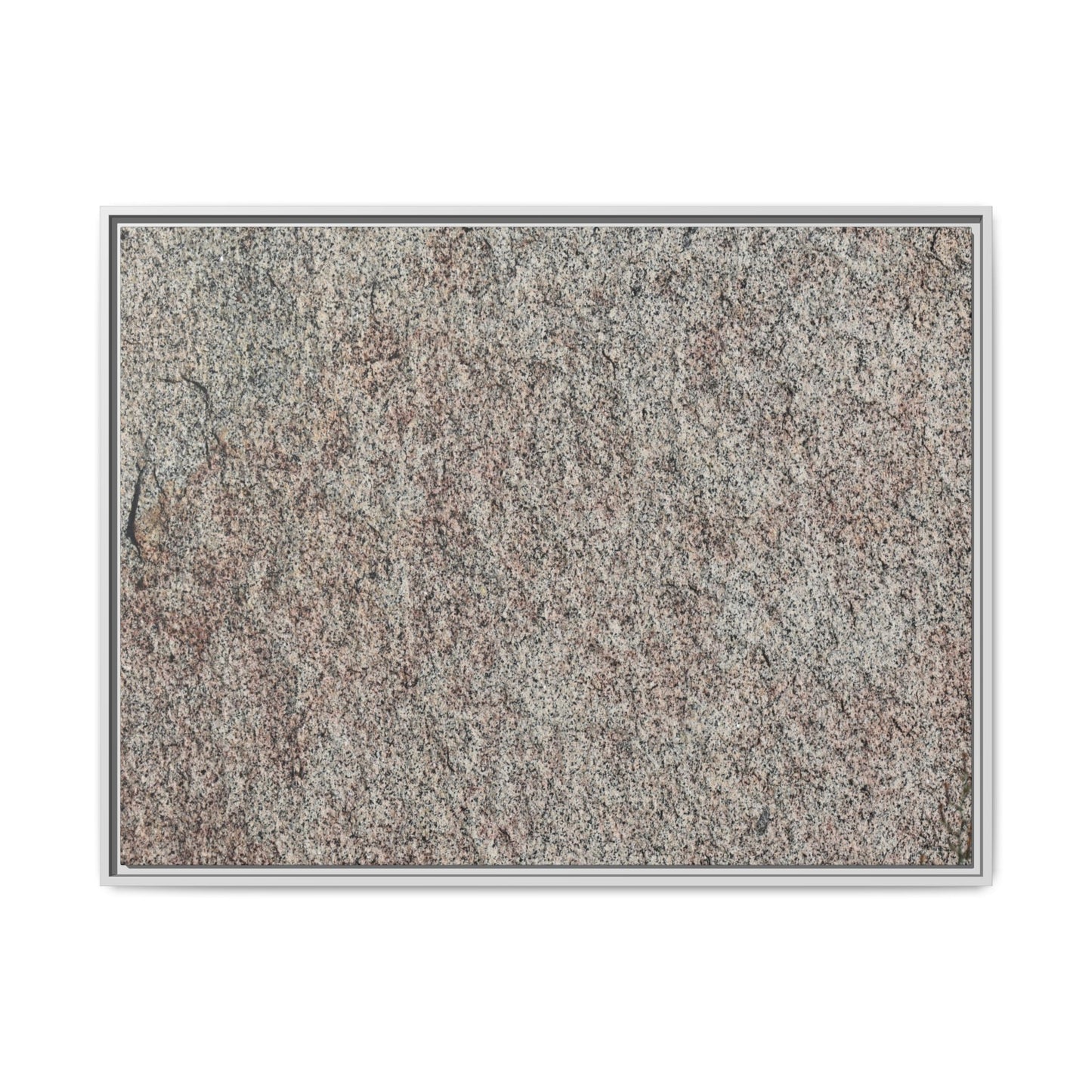 Granular Whispers - Unique Stretched Canvas Wall Art