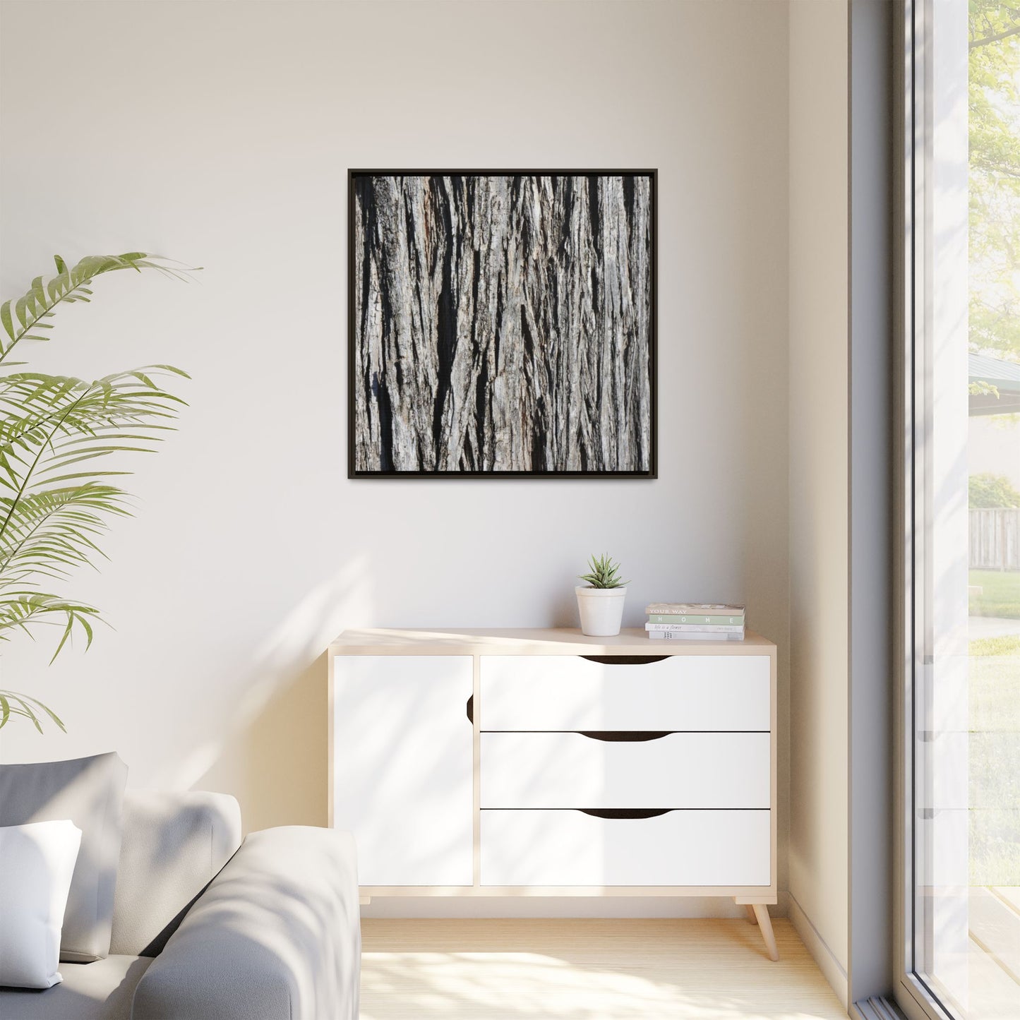 Nature's Abstract - Unique Stretched Canvas Wall Art