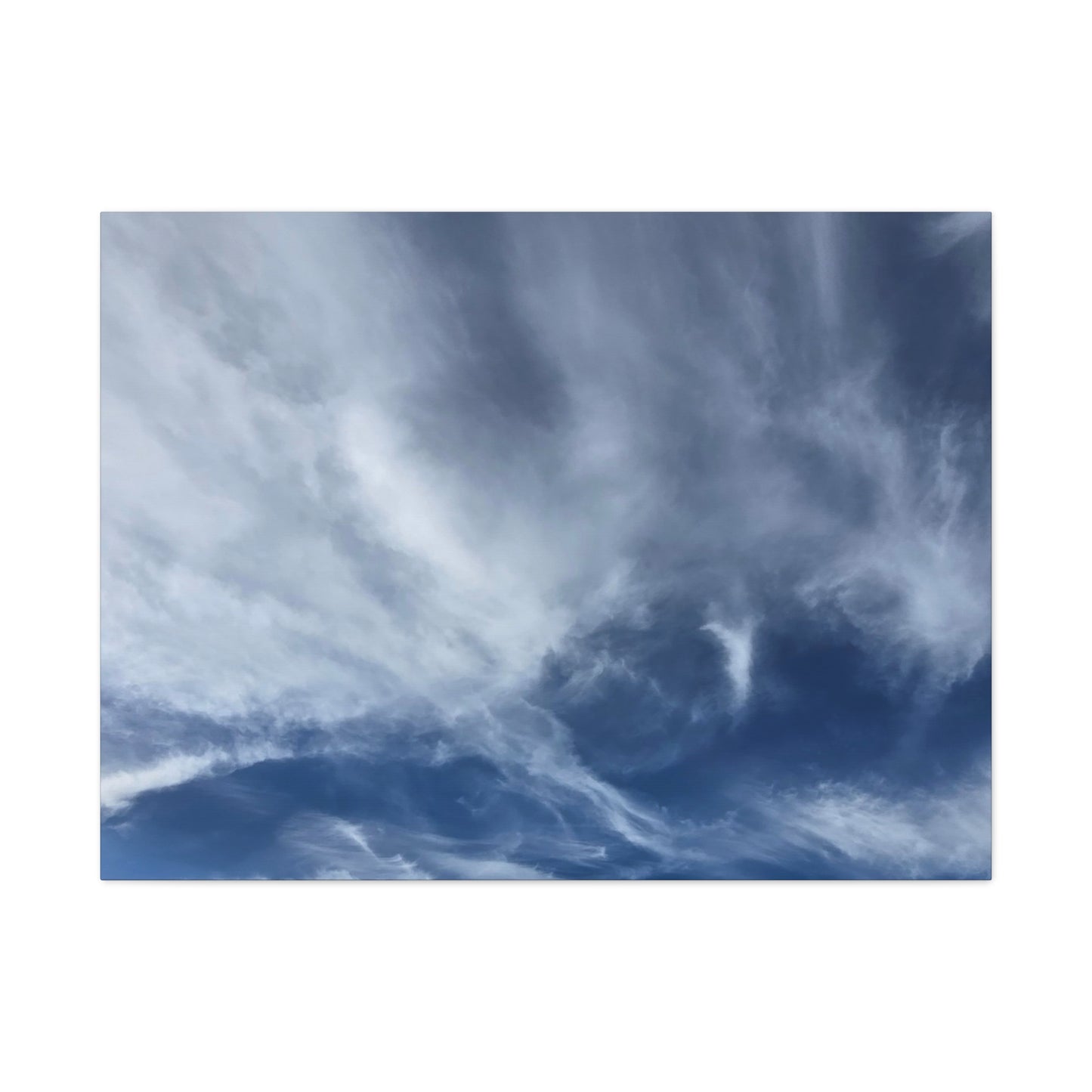 Whispers of the Celestial Realm - Unique Frameless Canvas Wall Art