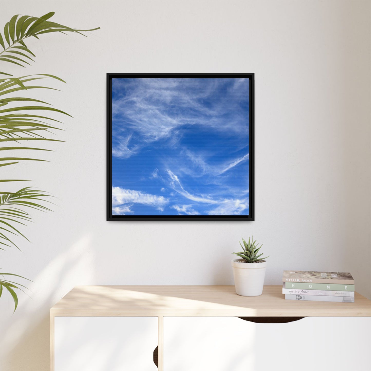 Cloudscape Reverie - Unique Stretched Canvas Wall Art