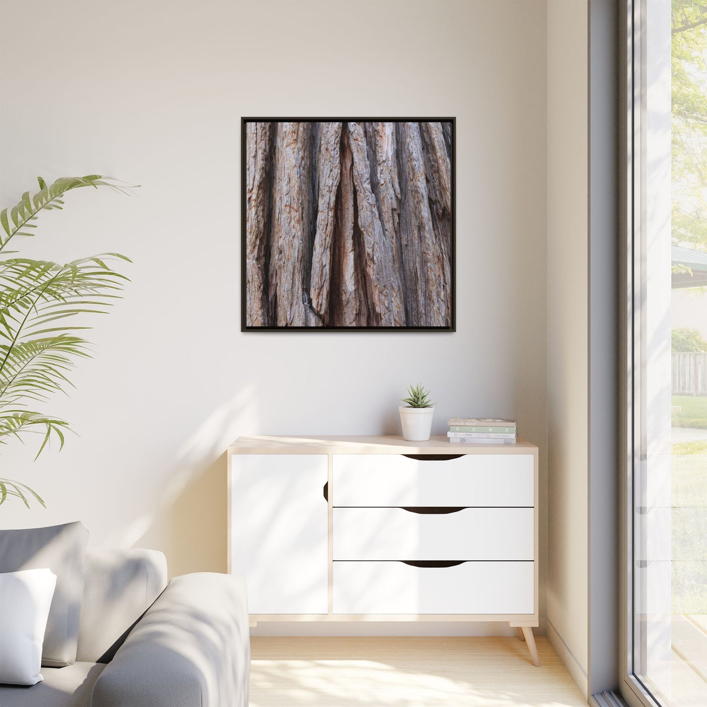 Nature's Sculpture - Unique Stretched Canvas Wall Art