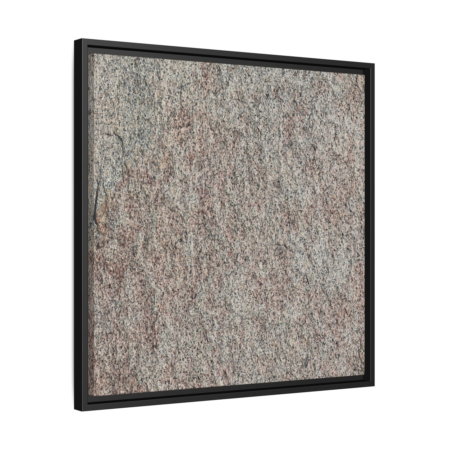 Granular Whispers - Unique Stretched Canvas Wall Art
