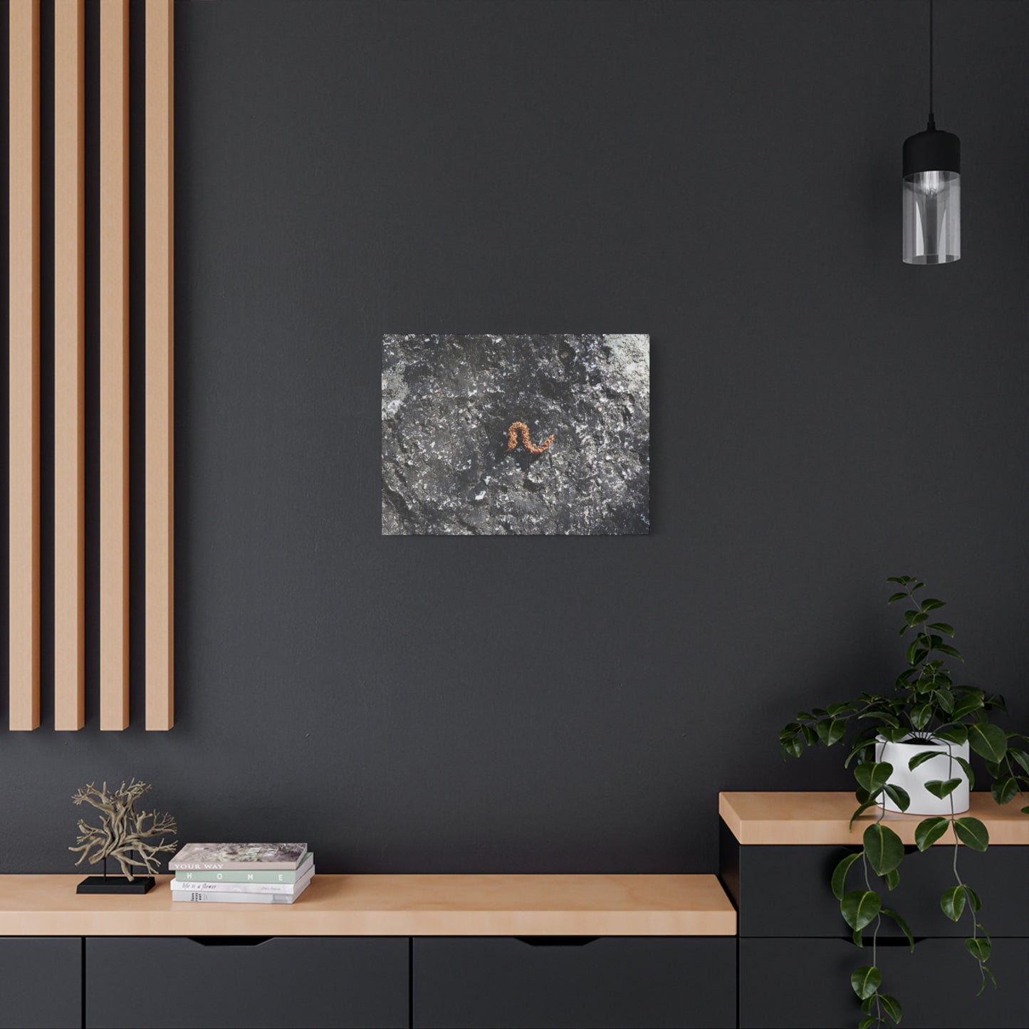 Earthen Serpent - Unique Frameless Canvas Wall Art