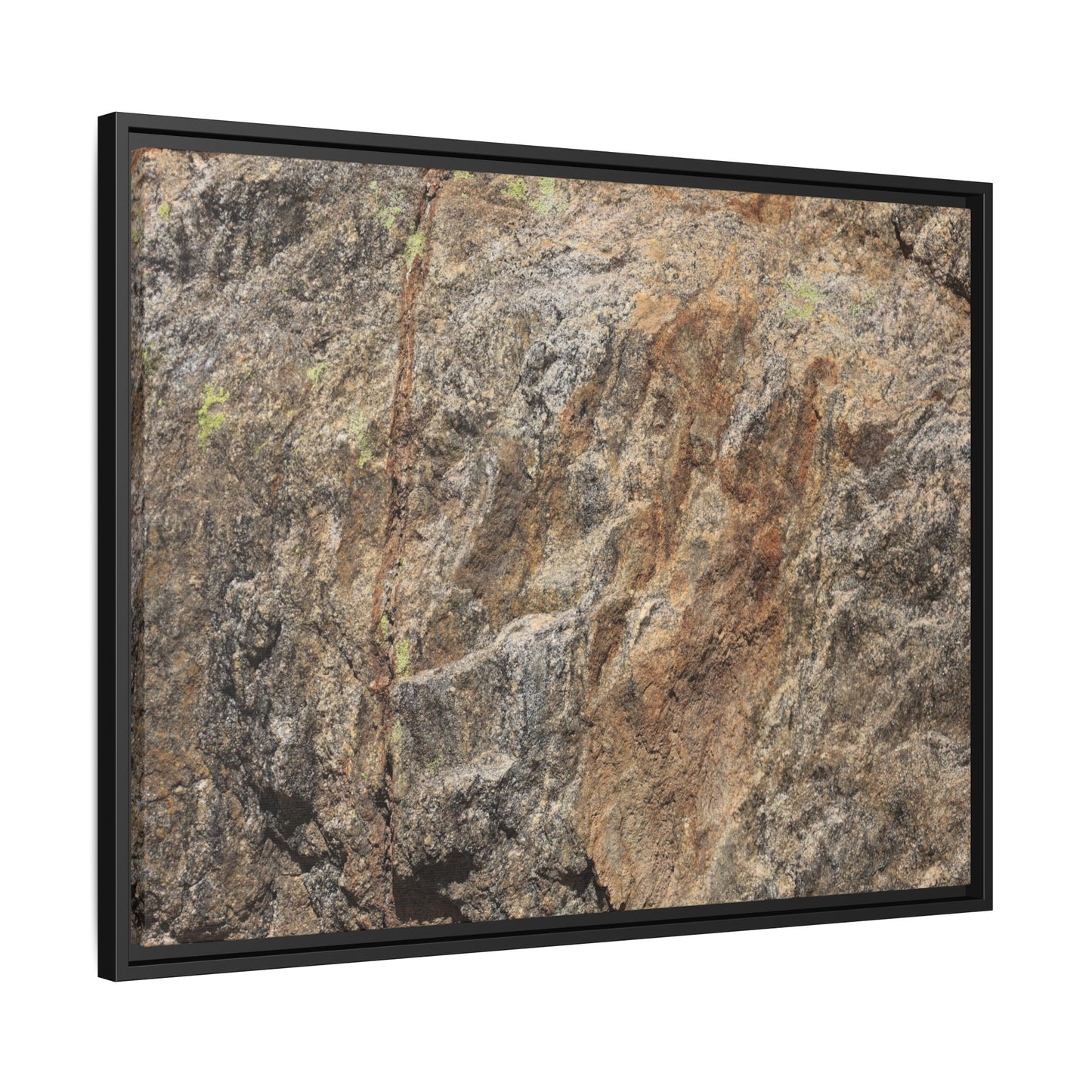 Weathered Rock Formation - Unique Stretched Canvas Wall Art