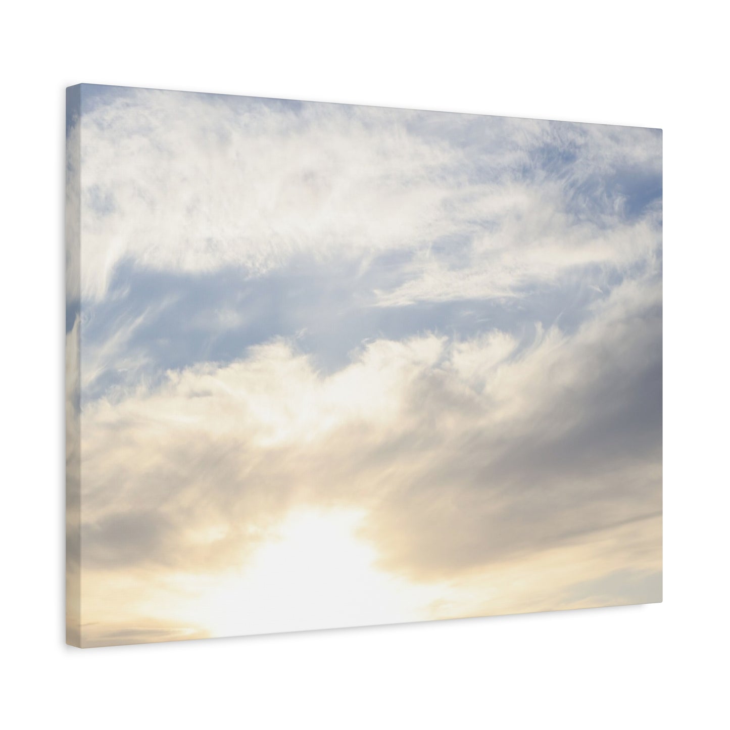 Whispers of Ethereal Light - Unique Frameless Canvas Wall Art
