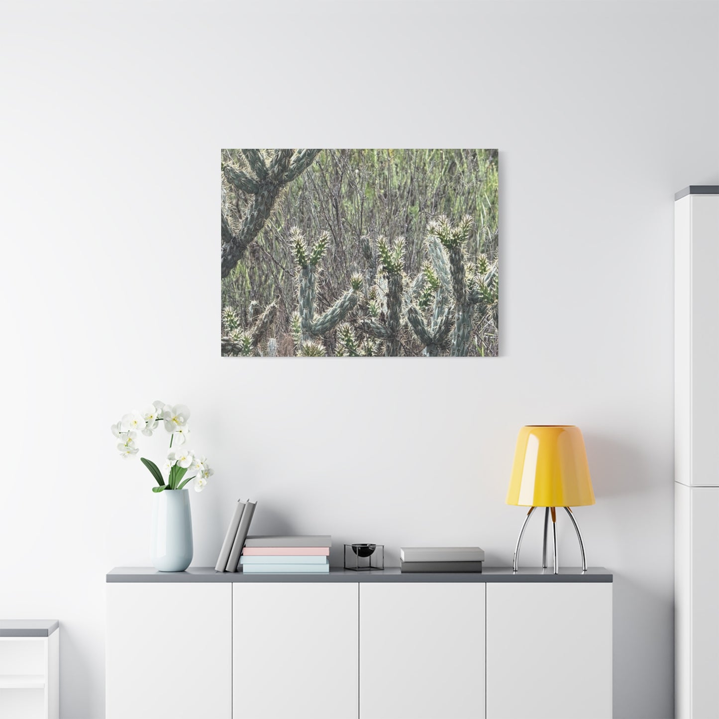 Spiny Sentinels - Unique Frameless Canvas Wall Art
