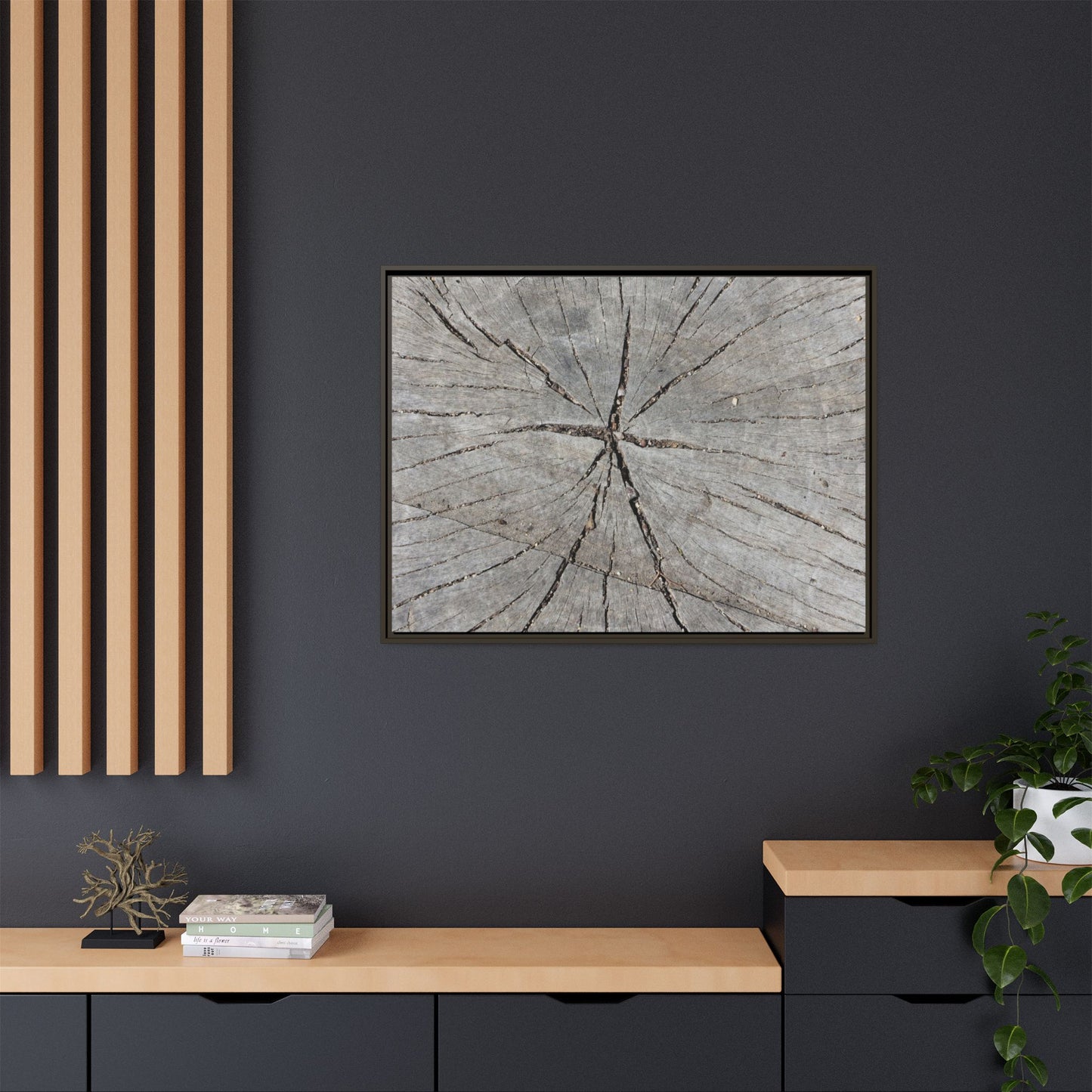 Fractured Memories - Unique Stretched Canvas Wall Art