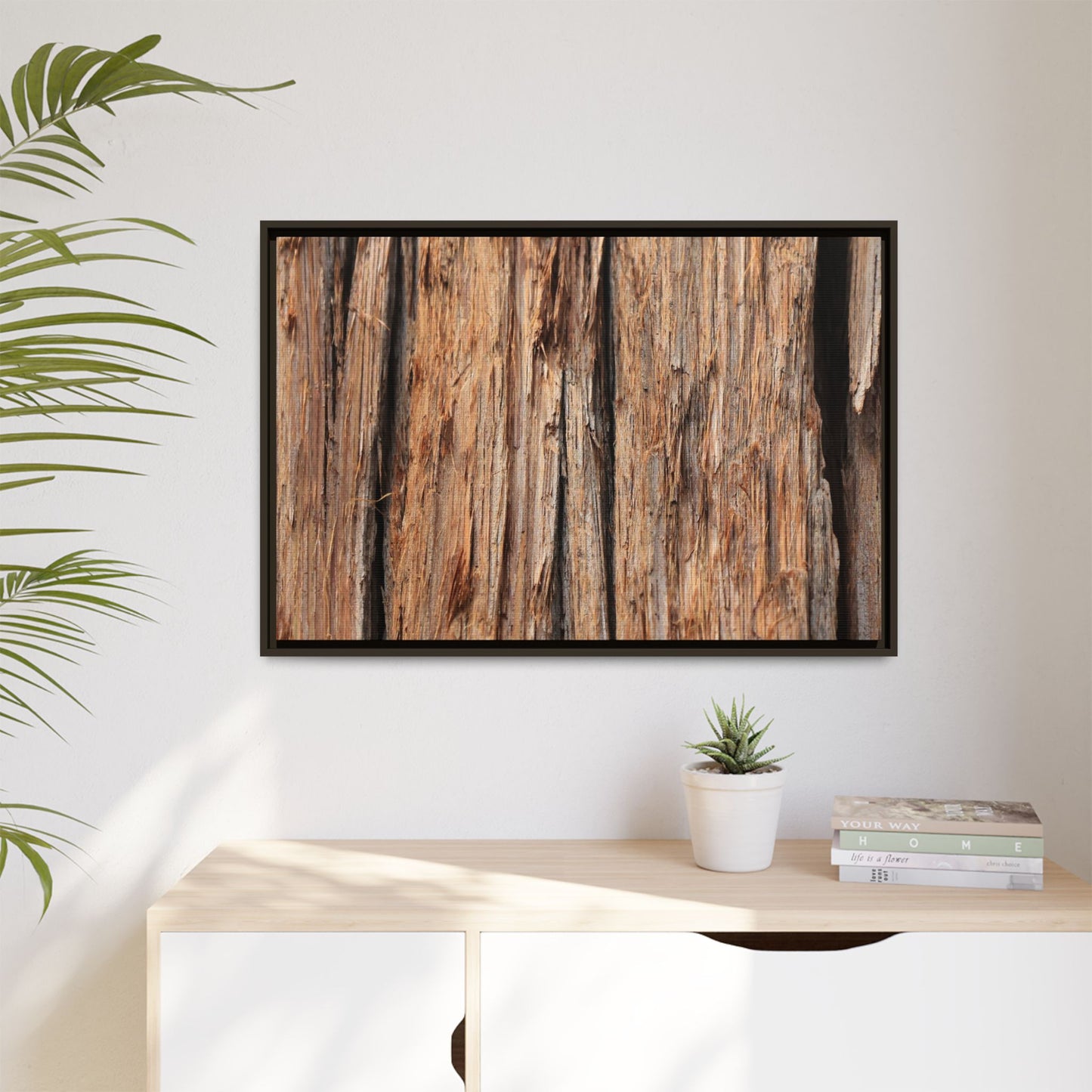 Timber Echoes - Unique Stretched Canvas Wall Art