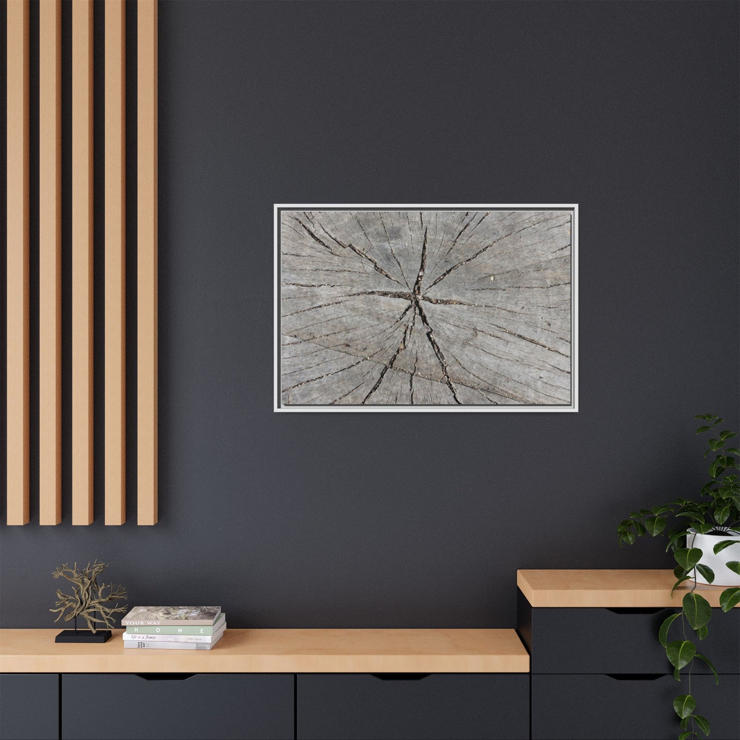 Fractured Memories - Unique Stretched Canvas Wall Art