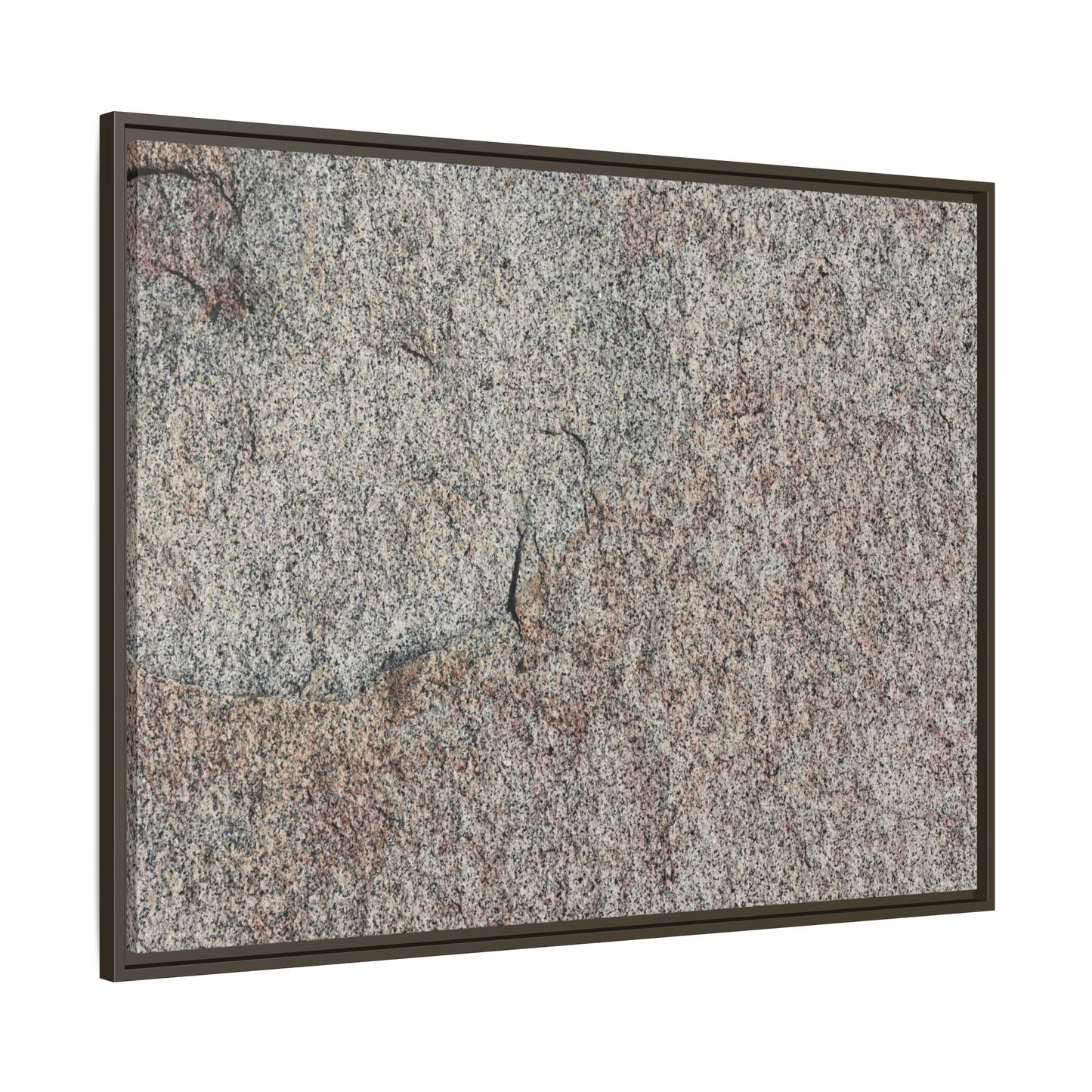 Fissured Stone - Unique Stretched Canvas Wall Art