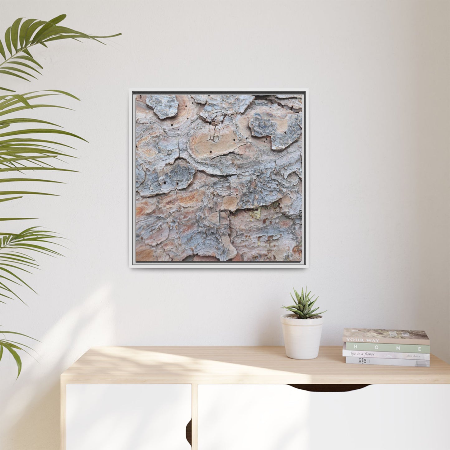 Peeling Memories - Unique Stretched Canvas Wall Art