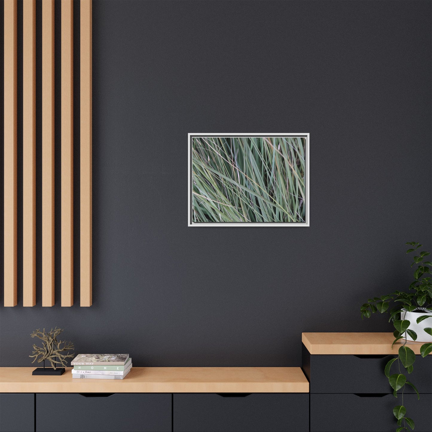 Grassland Symphony - Unique Stretched Canvas Wall Art