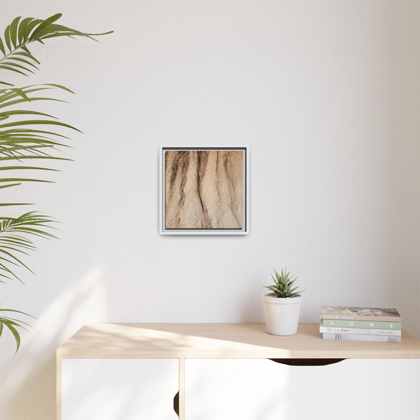 Eroded Canyon Walls - Unique Stretched Canvas Wall Art