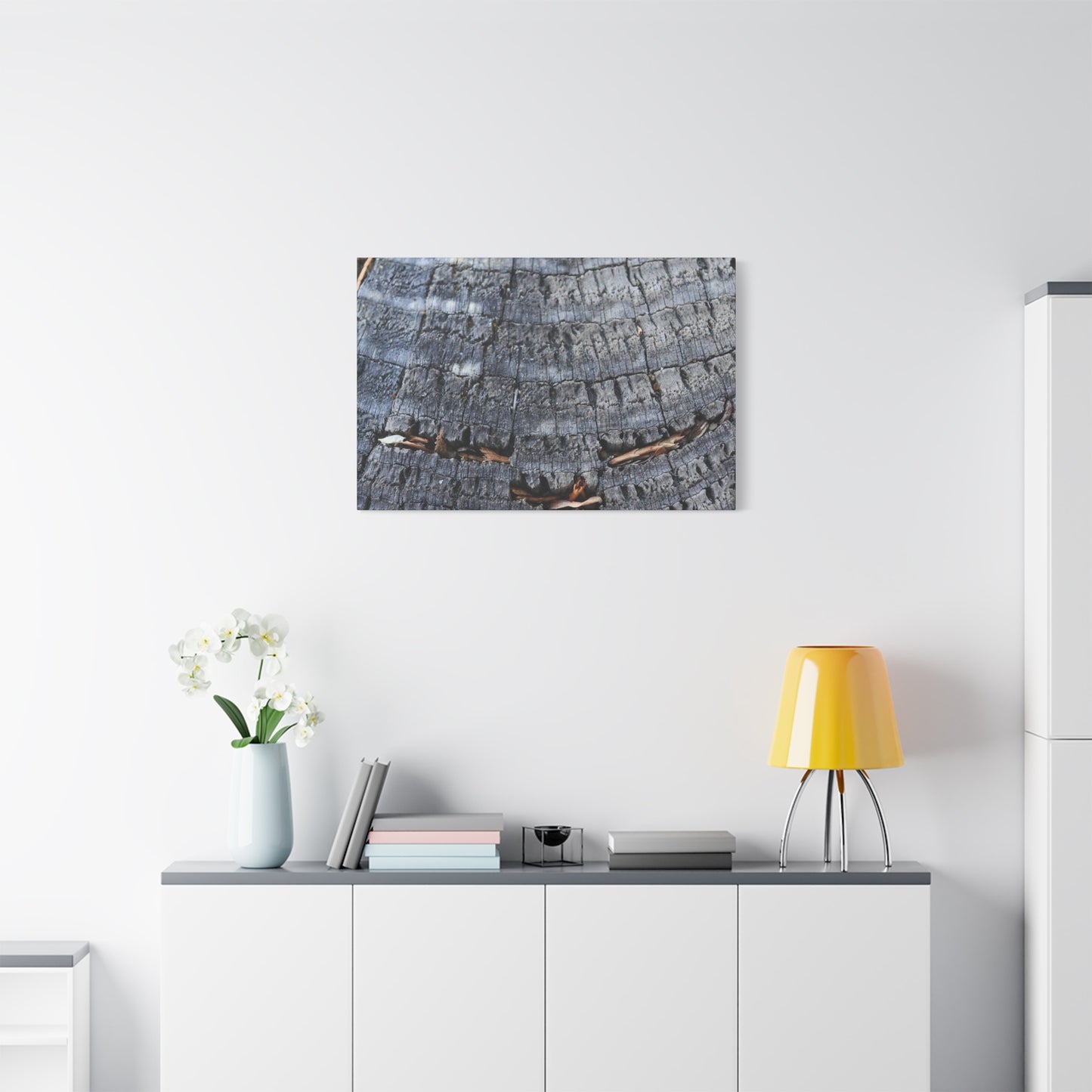 Time's Fractal Whispers - Unique Frameless Canvas Wall Art