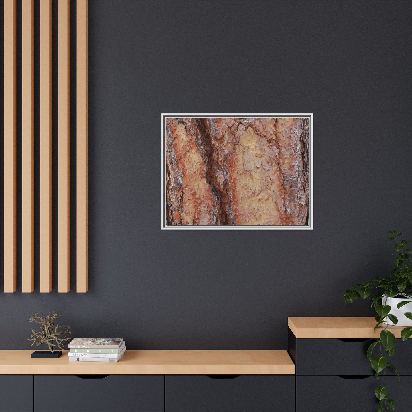 Rustic Rhythms - Unique Stretched Canvas Wall Art
