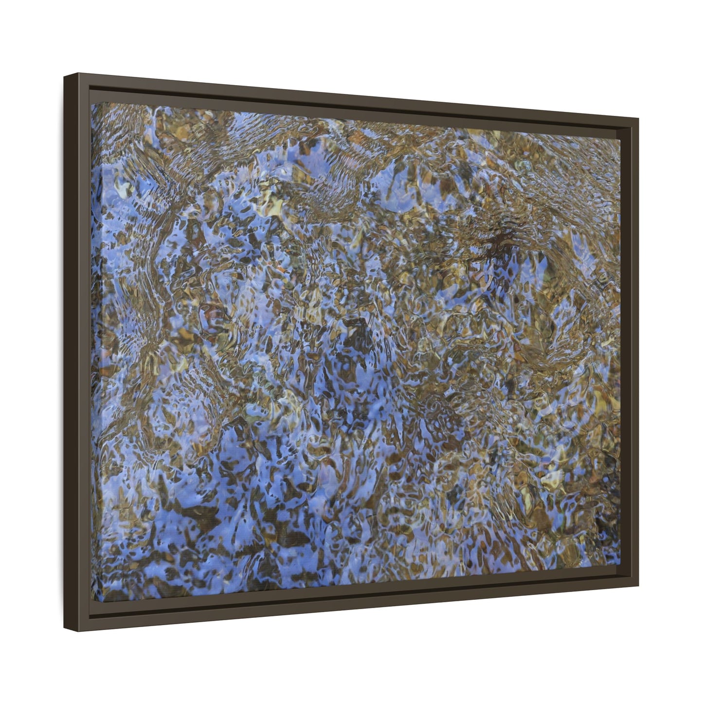 Aquatic Reflections - Unique Stretched Canvas Wall Art