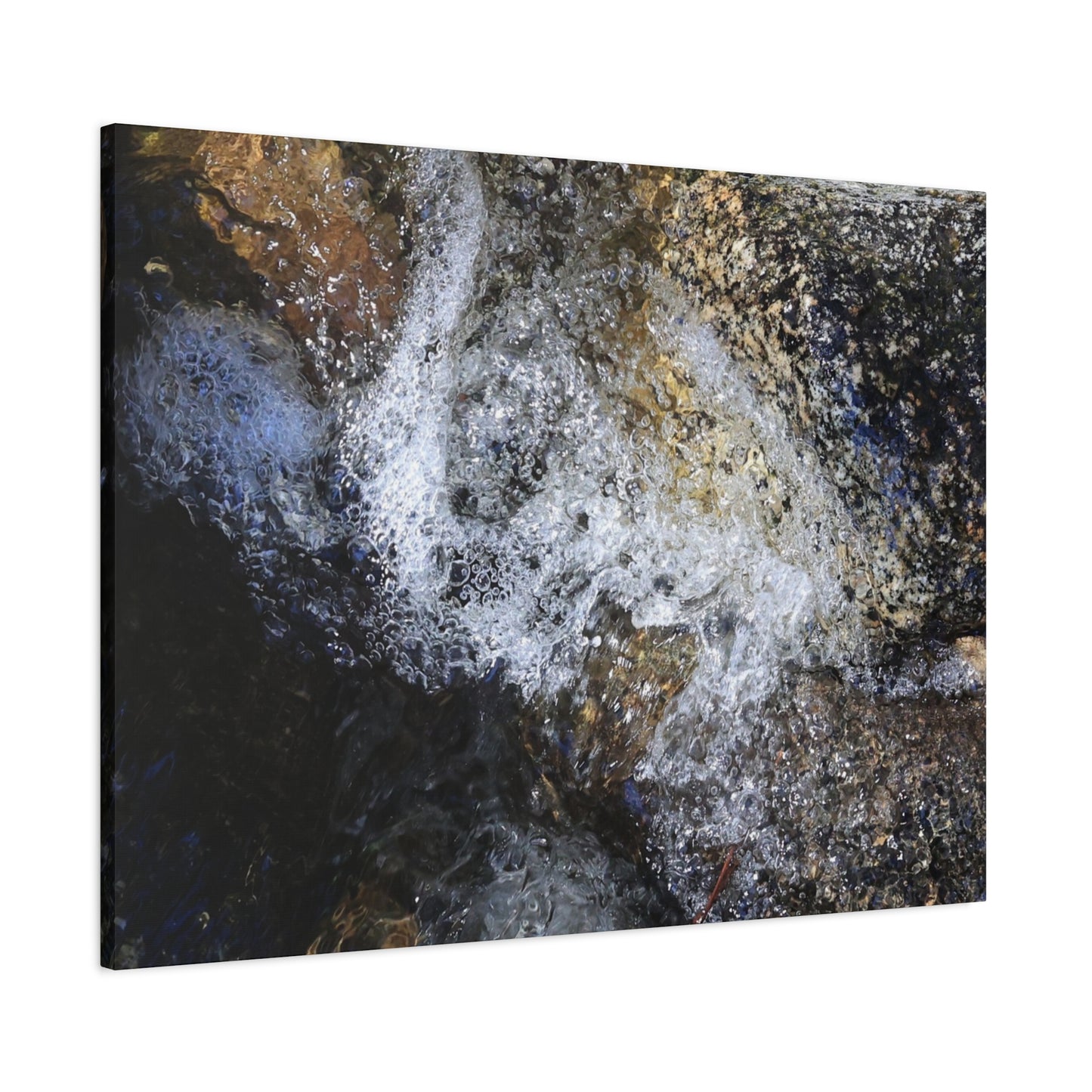 Liquid Stone - Unique Frameless Canvas Wall Art
