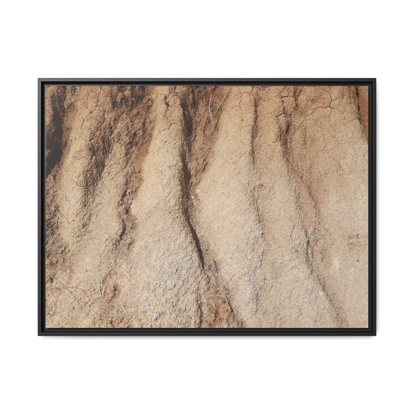 Eroded Canyon Walls - Unique Stretched Canvas Wall Art