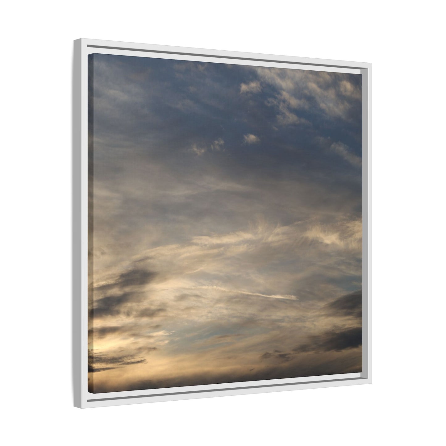 Clouded Thoughts - Unique Stretched Canvas Wall Art