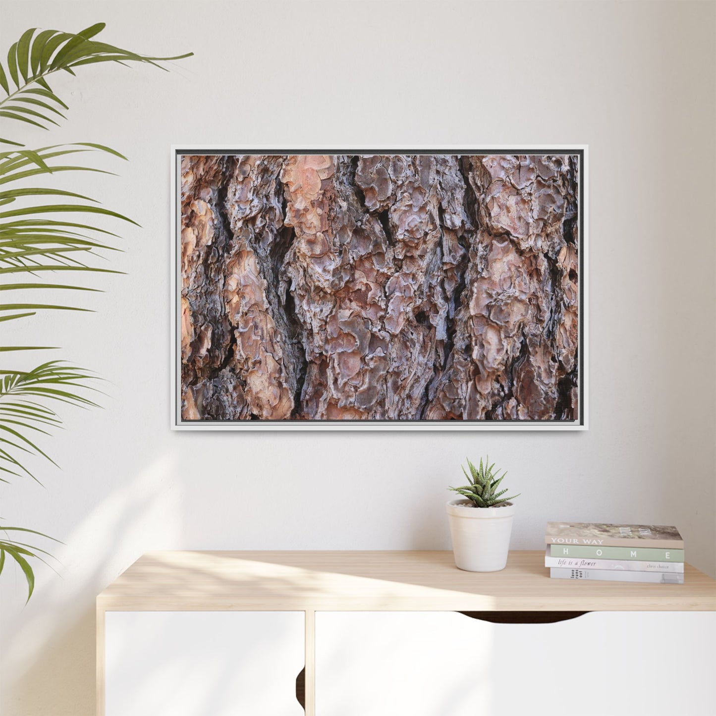 Layered Textures - Unique Stretched Canvas Wall Art